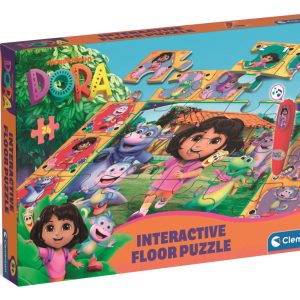 Dóra, a felfedező Adventure interaktív 24 db-os puzzle Clementoni