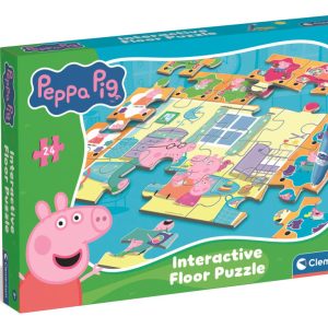 Peppa malac Reading interaktív 24 db-os puzzle Clementoni