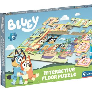 Bluey Playtime interaktív 24 db-os puzzle Clementoni