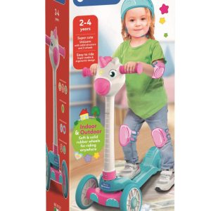 Háromkerekű Pink unikornis roller Clementoni