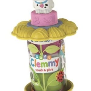 Színes Clemmy Garden Dog puha építőkocka szett 7 db-os Clementoni