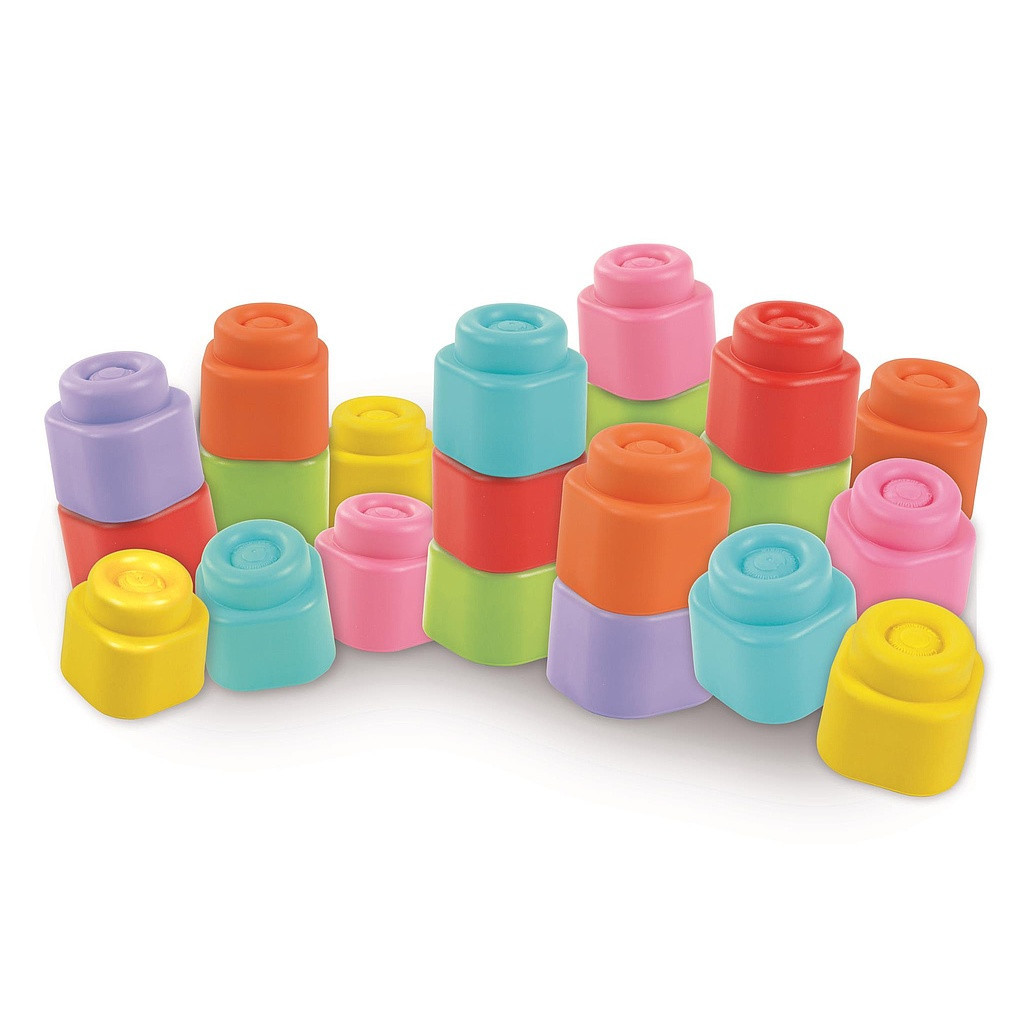 Színes Clemmy puha építőkocka szett 10 db-os Clementoni - Image 2