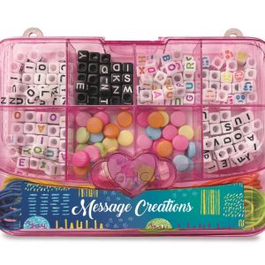 Crazy Chic Message Creations karkötő készítő kreatív szett Clementoni