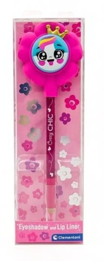 Crazy Chic Pink szemhéjpúder és szájkontúr ceruza Clementoni