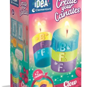 BFF Glow Mates gyertyakészítő készlet Clementoni