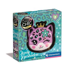 Crazy Chic Leopard szemhéjfesték szett Clementoni