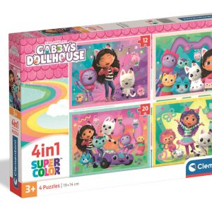 Gabi babaháza Dreamy 4 az 1-ben puzzle Clementoni