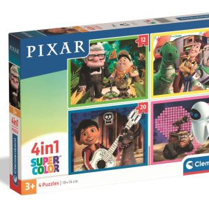 Disney Classics Pixar 4 az 1-ben puzzle Clementoni