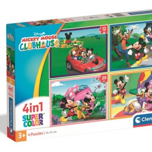 Disney Mickey Clubhouse 4 az 1-ben puzzle Clementoni