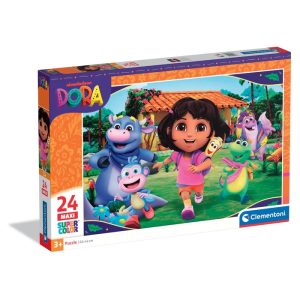 Dóra, a felfedező Adventure 24 db-os maxi puzzle Clementoni