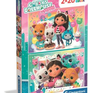 Gabi babaháza Sweet Friends 2x20 db-os puzzle Clementoni