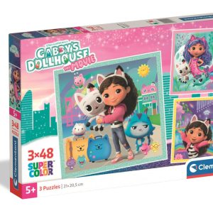 Gabi babaháza Travel 3x48 db-os puzzle Clementoni