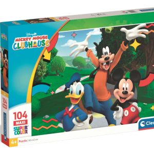 Disney Mickey Clubhouse 104 db-os maxi puzzle Clementoni