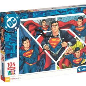 Superman Comic Legends 104 db-os maxi puzzle Clementoni
