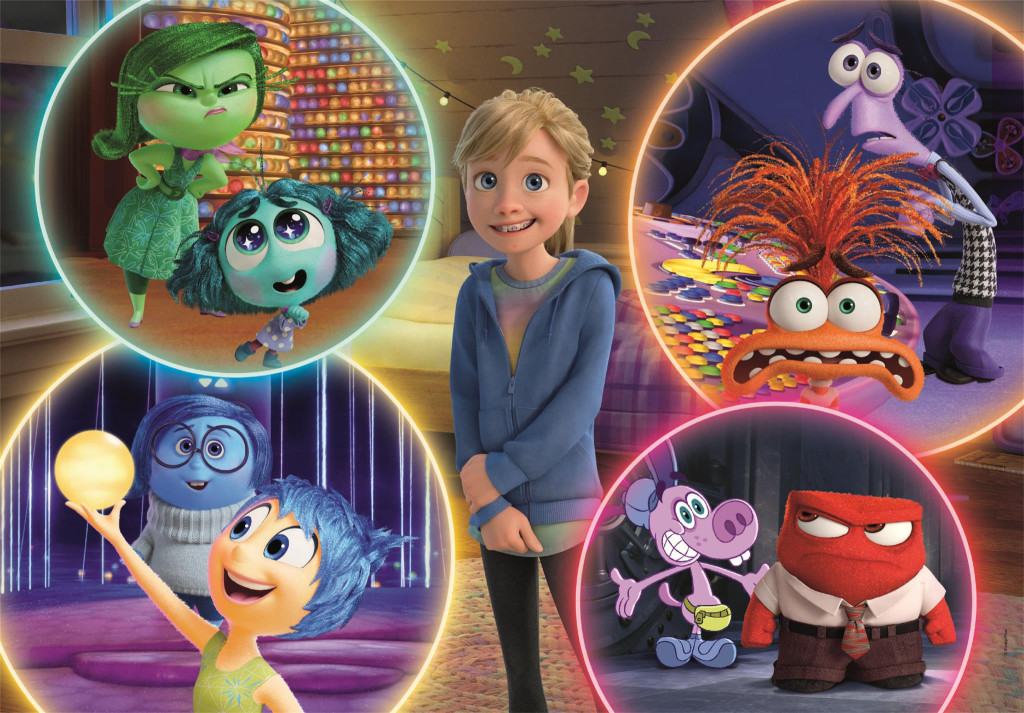 Disney Agymanók Emotions 104 db-os puzzle Clementoni - Image 2