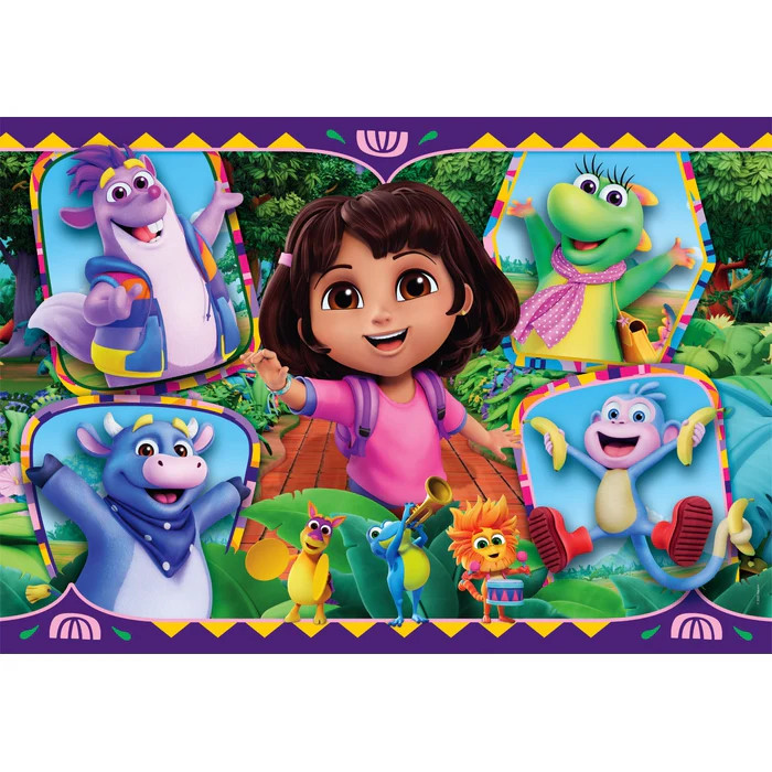 Dóra, a felfedező Journey 104 db-os maxi puzzle Clementoni - Image 2