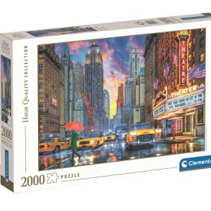 Manhattan Rainy 2000 db-os puzzle Clementoni
