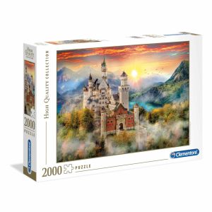 Németország Neuschwantein 2000 db-os puzzle Clementoni