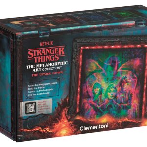 Stranger Things Upside Down 520 db-os puzzle LED-es keretben Clementoni