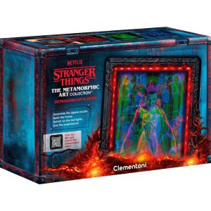 Stranger Things The Demogorgon 520 db-os puzzle LED-es keretben Clementoni