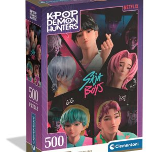 K-pop Démonvadászok Saja Boys 500 db-os Compact puzzle Clementoni
