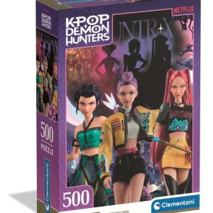 K-pop Démonvadászok Night Pulse 500 db-os Compact puzzle Clementoni