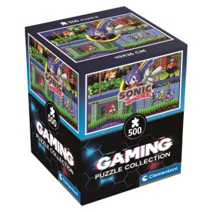 Sonic a sündisznó 64 Bit Fast 500 db-os Cube puzzle Clementoni