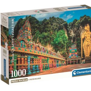 Művészet Batu Caves 1000 db-os puzzle Clementoni