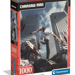 Chainsaw Man Bloody 1000 db-os puzzle Clementoni