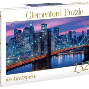 New York Brooklyn Bridge 13200 db-os puzzle Clementoni