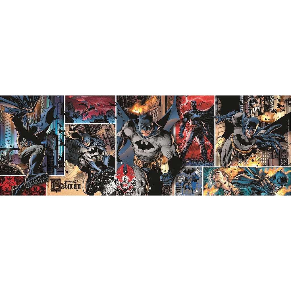 Batman Mosaic 1000 db-os panoráma Compact puzzle Clementoni - Image 2