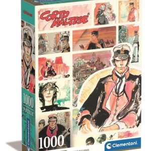 Corto Maltese Captain 1000 db-os Compact puzzle Clementoni