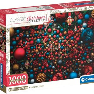 Karácsonyi Impossible 1000 db-os Compact puzzle Clementoni