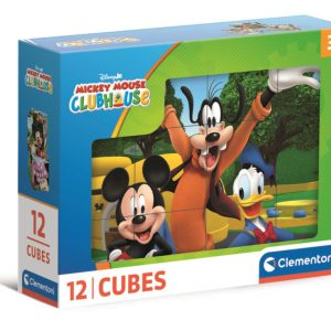 Disney Mickey Clubhouse mesekocka 12 db-os Clementoni