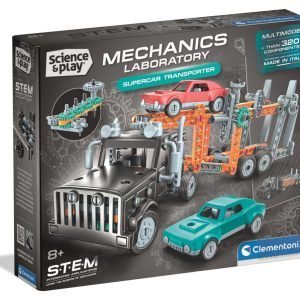 Autószállító Mechanics építőjáték Clementoni