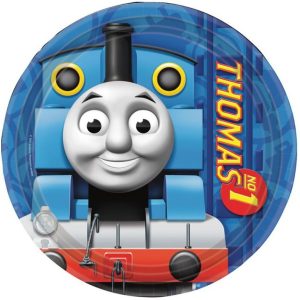 Thomas és barátai Blue papírtányér 8 db-os 18 cm