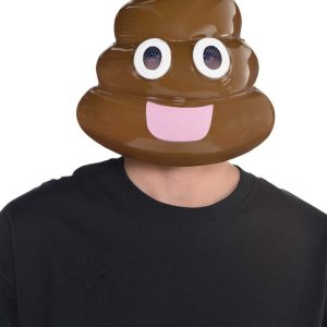 Emoji Poophead műanyag maszk