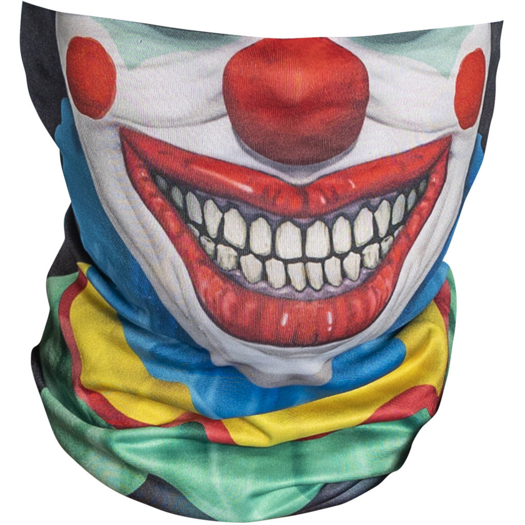 Bohóc Smile nyakmelegítő, jelmez kiegészítő