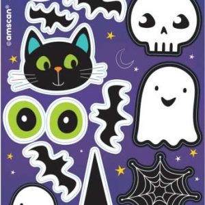 Halloween Boo matrica 4 ív