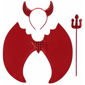 Ördög Red felnőtt jelmez kiegészítő szett