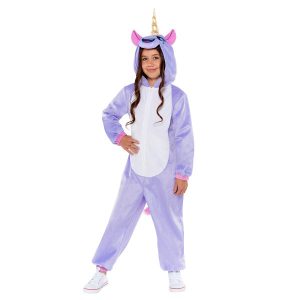 Unikornis Purple plüss jelmez 4-6 év