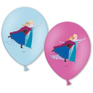 Disney Jégvarázs Skating léggömb, lufi 6 db-os 11 inch (27,5 cm)