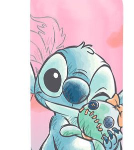 Disney Lilo és Stitch, A csillagkutya Cheeky Pink alumínium kulacs ivókupakkal 500 ml