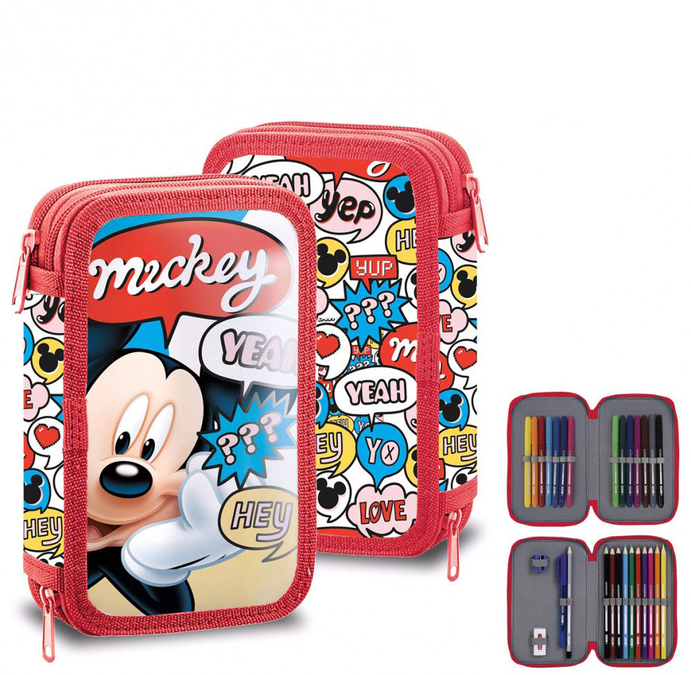 Disney Mickey Yeah tolltartó töltött 2 emeletes