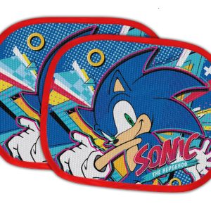 Sonic a sündisznó Turbo napellenző ablakra 2 db-os