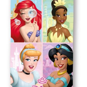 Disney Hercegnők Magical fürdőlepedő, strand törölköző 70x140cm (Fast Dry)