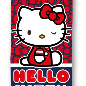 Hello Kitty Cutie Style fürdőlepedő, strand törölköző 70x140cm (Fast Dry)