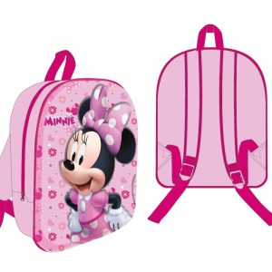 Disney Minnie Pink Paradise 3D hátizsák, táska 30 cm