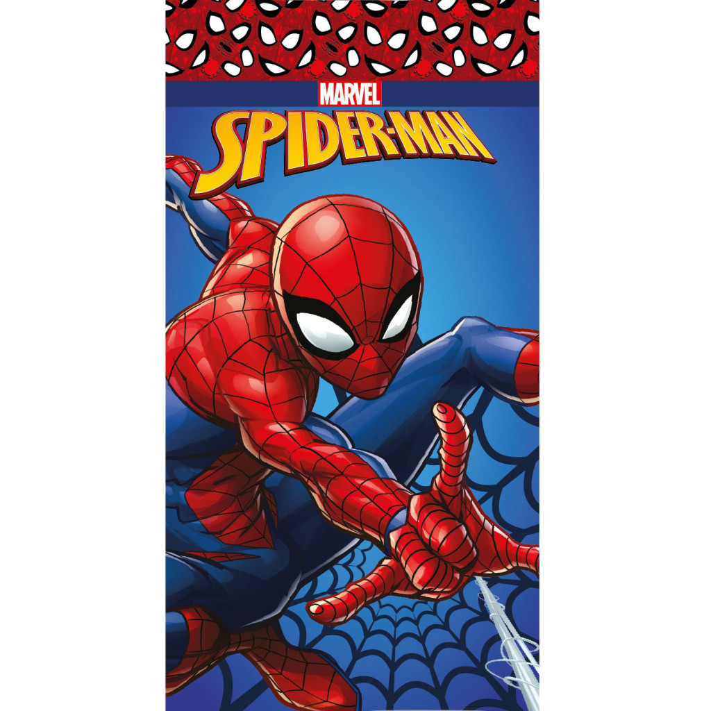 Pókember Action Web fürdőlepedő, strand törölköző 70x140cm (Fast Dry)