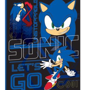 Sonic a sündisznó Go Fast B/5 vonalas füzet 40 lapos